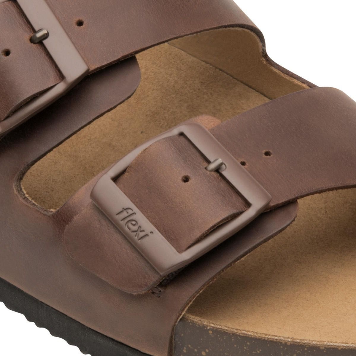 FLEXI - sandalia hombre marrakech 404203 marron Flexi