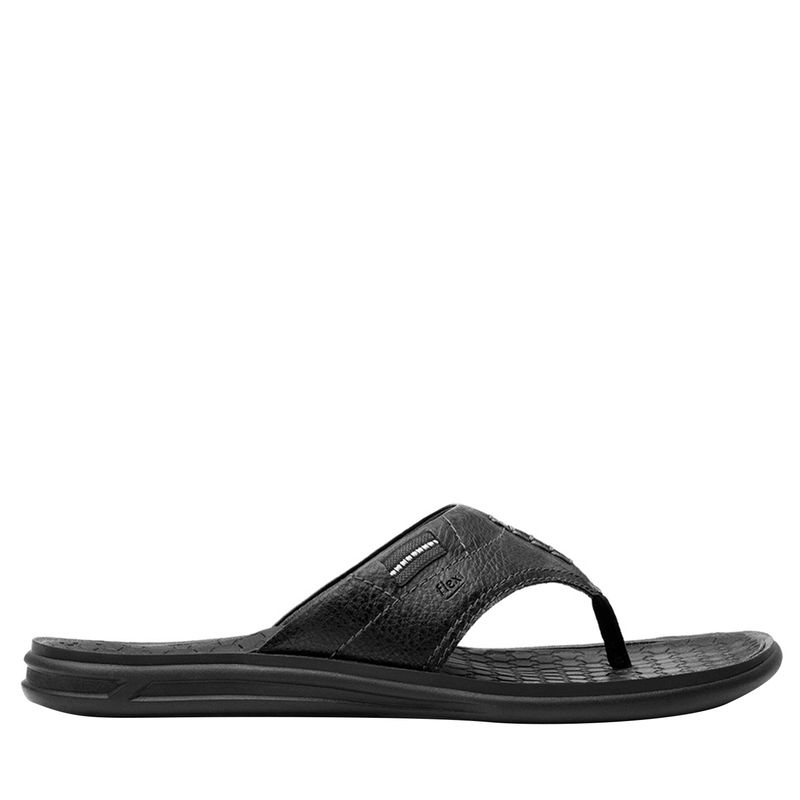 FLEXI - Sandalia Hombre Clifton Negra Flexi