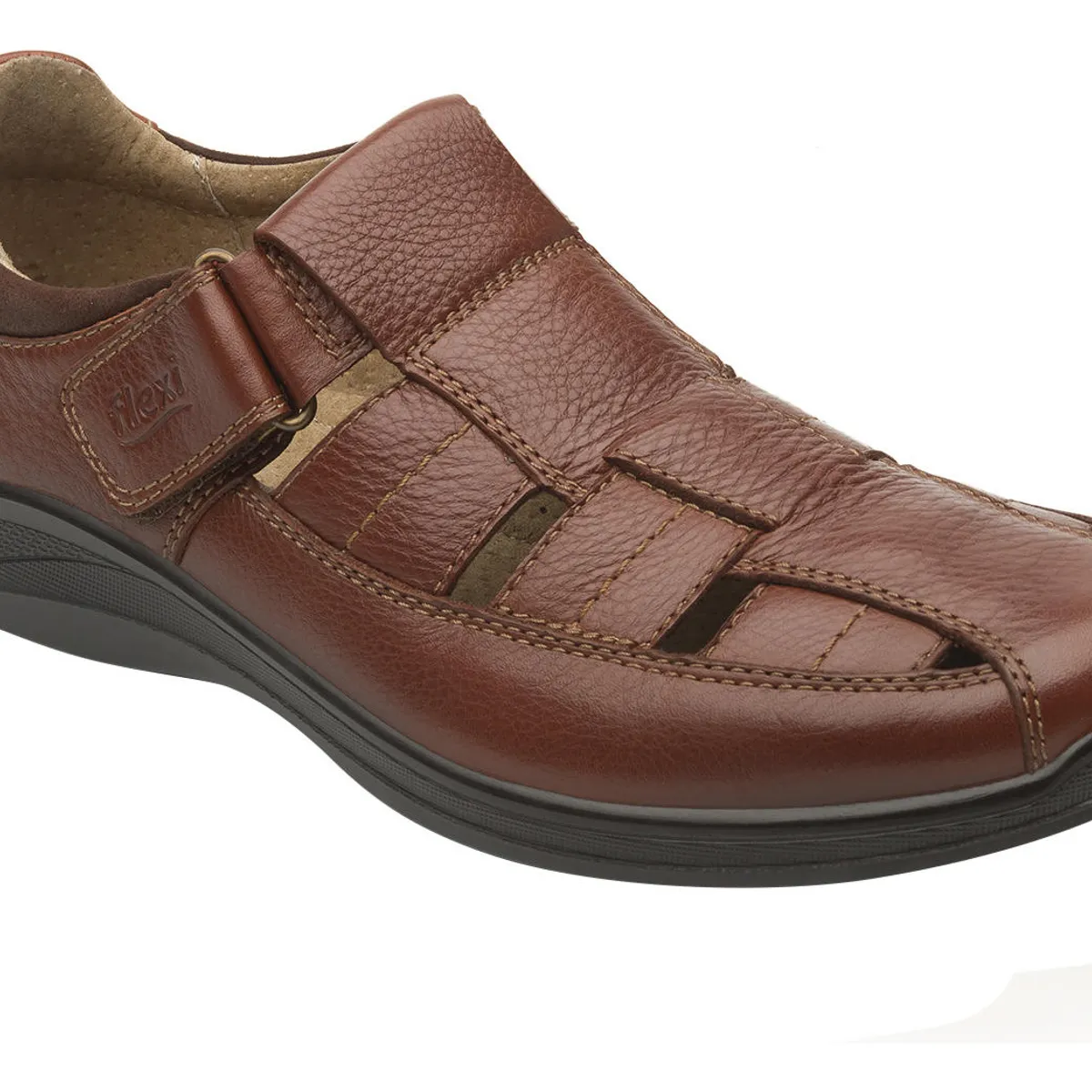 FLEXI - Sandalia Hombre Santiago 50807 Tan Flexi