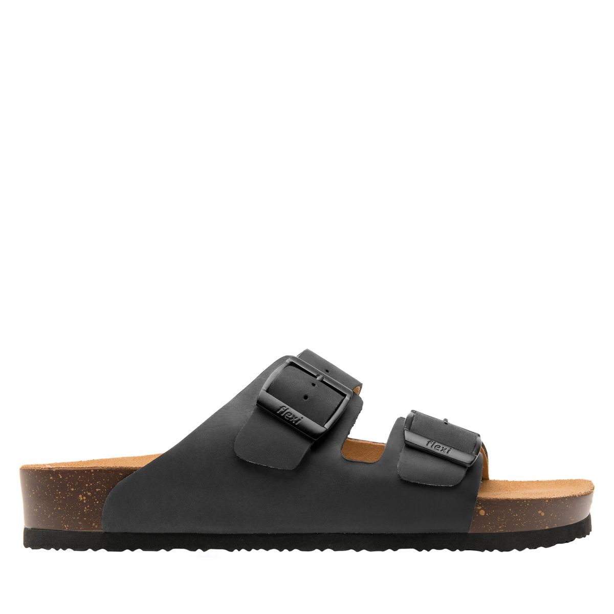FLEXI - sandalia hombre marrakech 404203 negro Flexi
