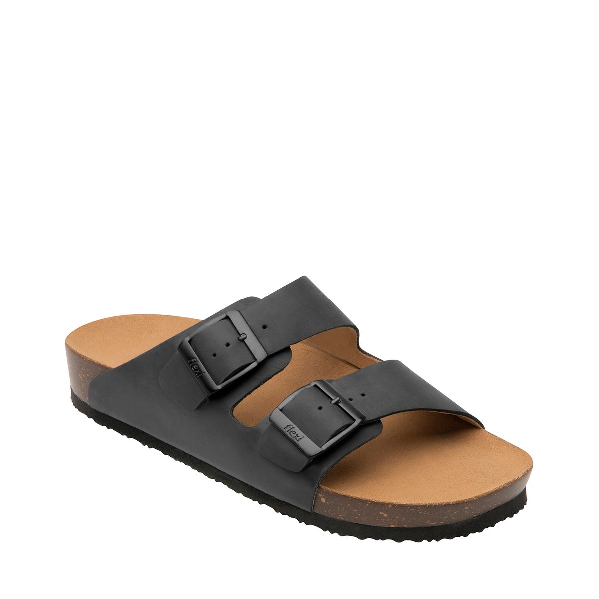 FLEXI - sandalia hombre marrakech 404203 negro Flexi