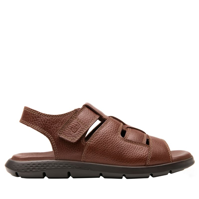FLEXI - sandalia hombre odin 400012 caoba Flexi