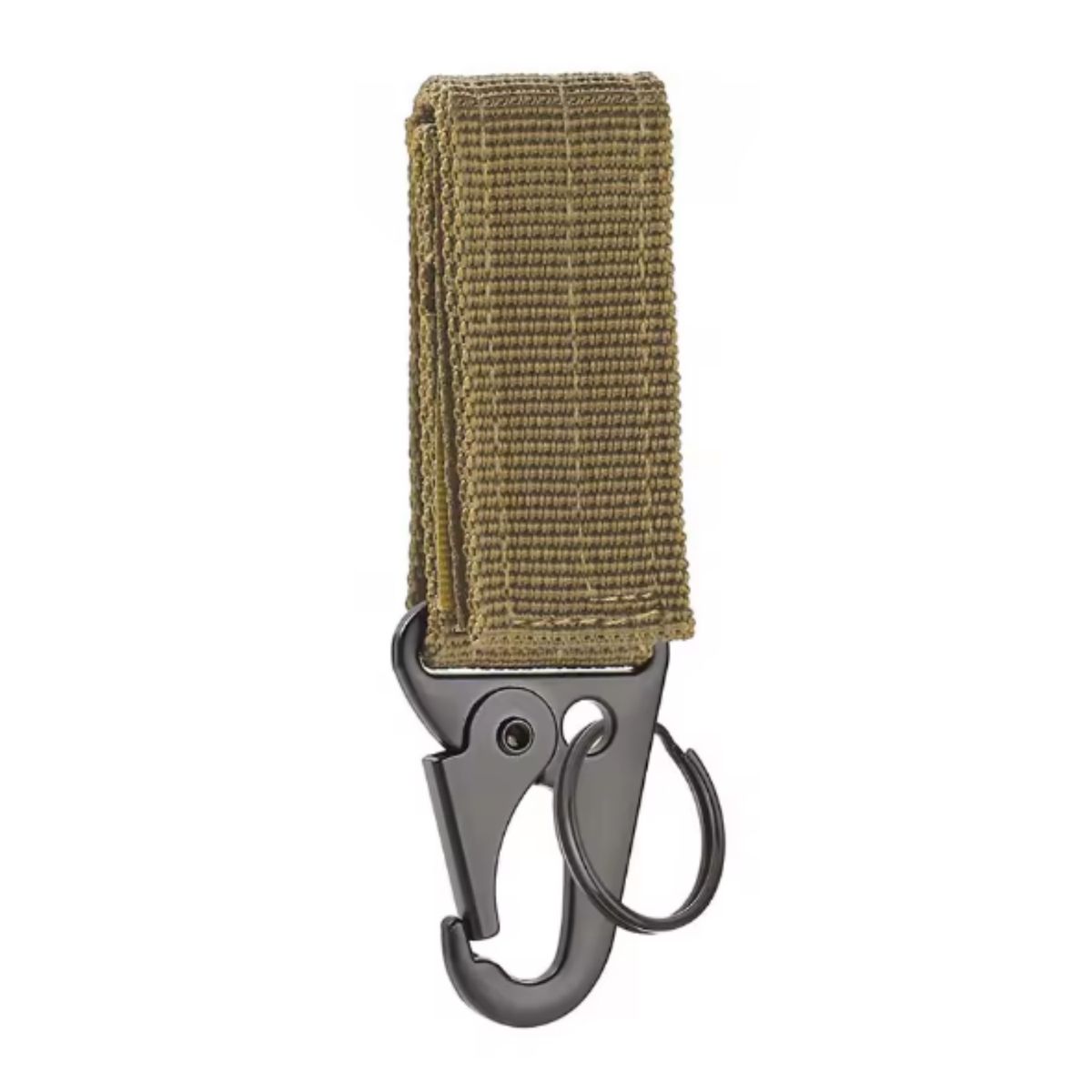 EKOL TACTICA MILITAR - Llavero Mosquetón Táctico Militar Sist Molle Velcro