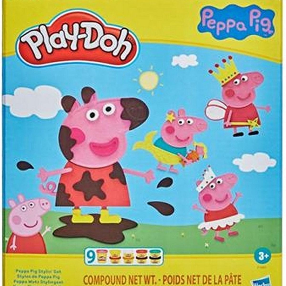 HASBRO - HASBRO F1497 PLAYDOH PEPPA PIG CREA Y DISEÑA