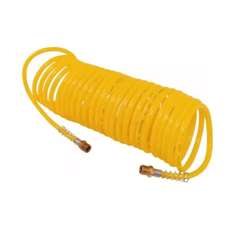 GENERICO - Manguera Espiral para Compresor de Aire 15m 1/4 200 PSI