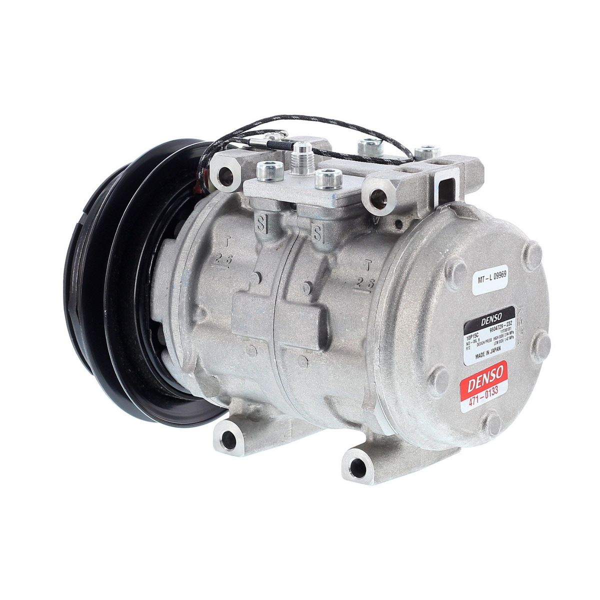 AMERICAN AIR - Compresor de Ac 10P15C 1A 12V 142MM OE DENSO