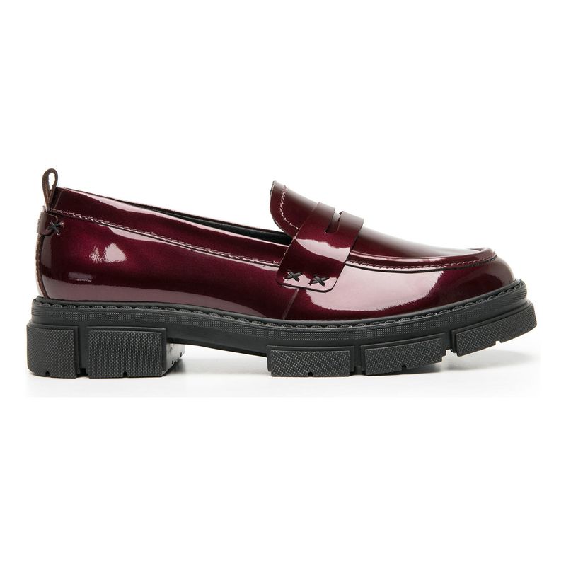 FLEXI - Mocasín Mujer Cuero Dune 124602 Burdeo Flexi