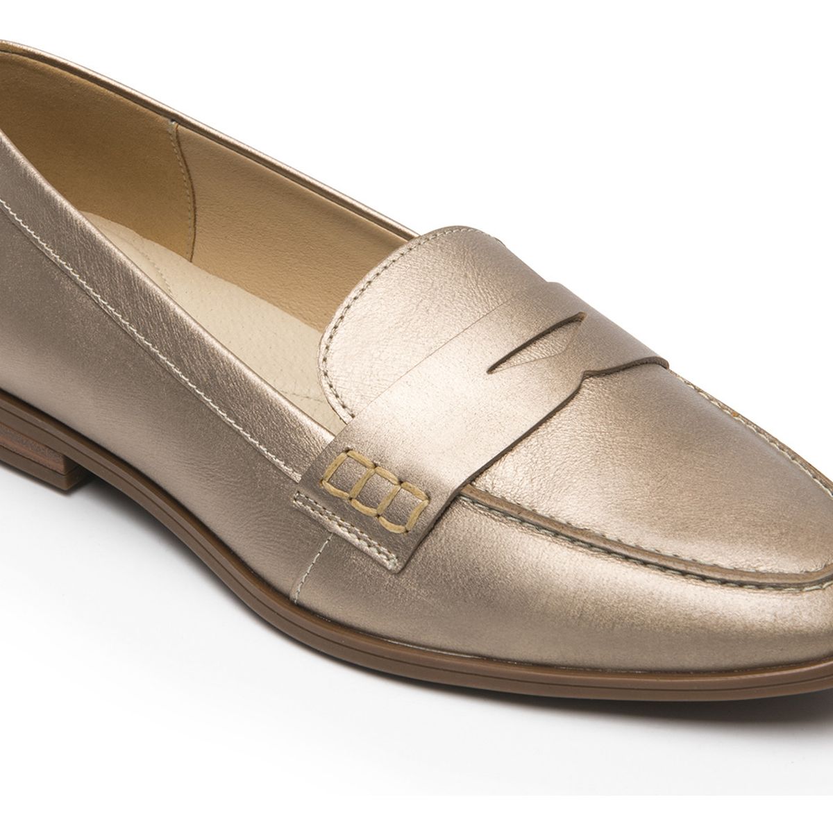 FLEXI - Mocasín Mujer Hayek 126606 Dorado Flexi