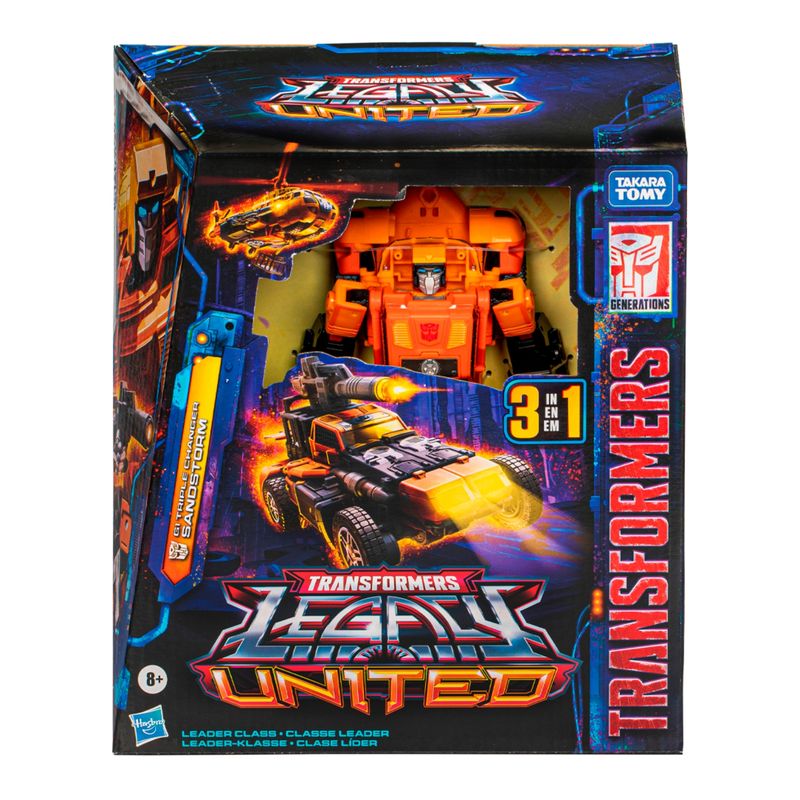 HASBRO - Sandstorm - Transformers Legacy United Leader Triple Changer