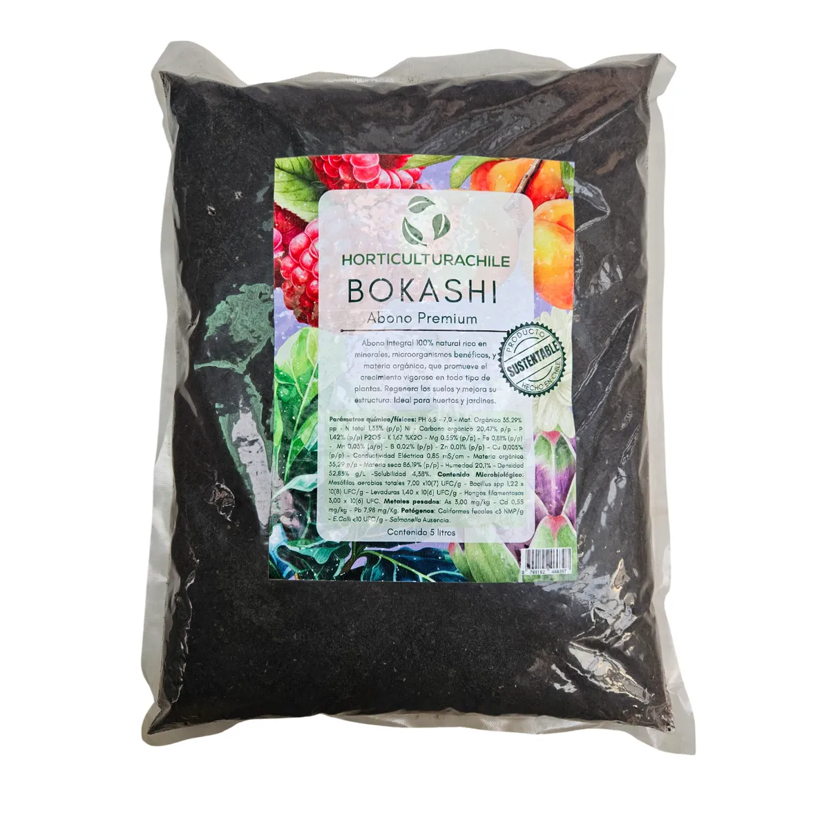 GENERICO - Bokashi - Abono Integral Premium, 5 Litros