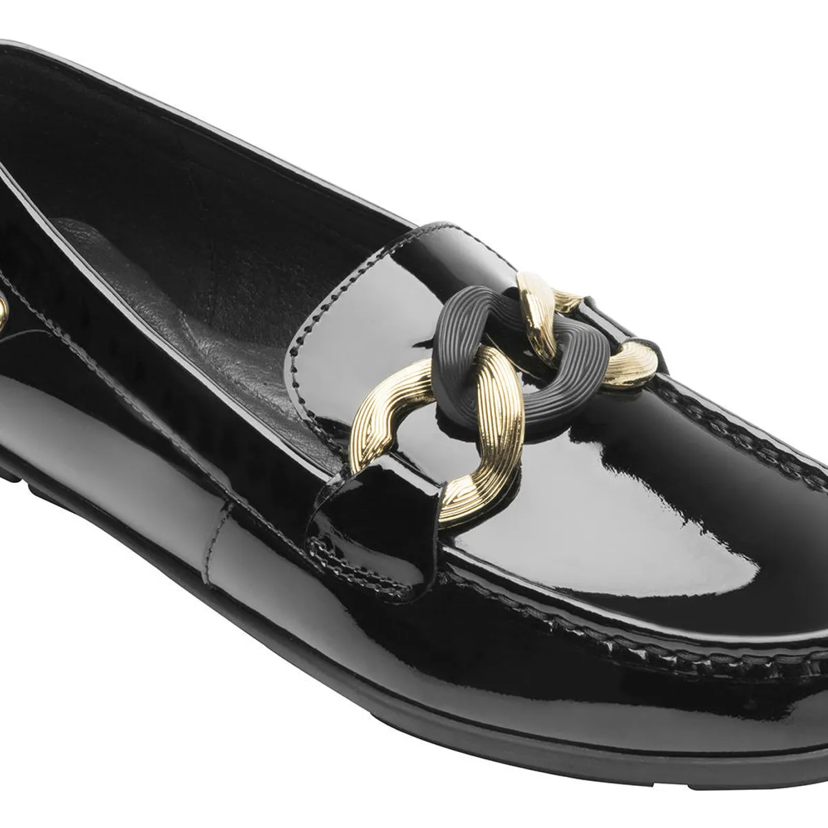 FLEXI - Mocasín Mujer Cuero Pamela 124304 Negro Flexi