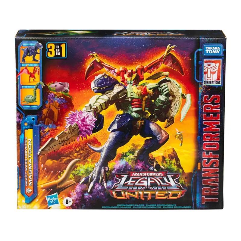 HASBRO - Magmatron 3 en 1 - Transformers Legacy United Commander
