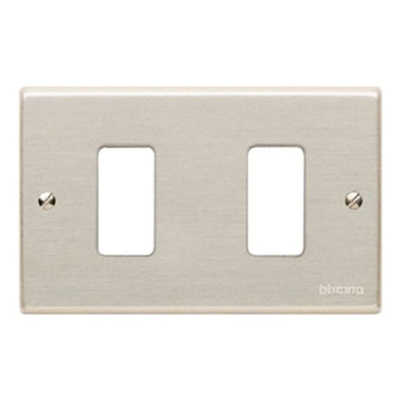 BTICINO - Placa Bticino Magic 2 Puesto 503/2P