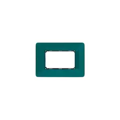 BTICINO - Placa 3 Mod. Matix Esmeralda C/soporte SAM4803CVSF