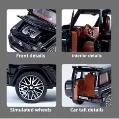 GENERICO - Mercedes G800 automóvil de colección escala 1 :32 blanco