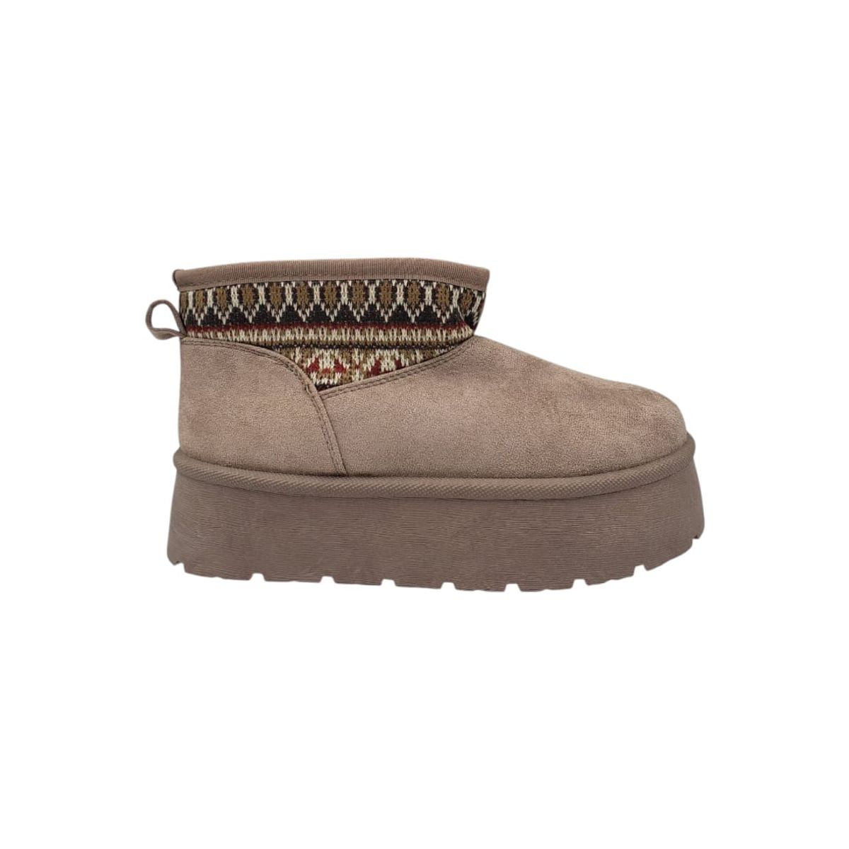 HERIEL - Bota Pantubota Khaki Mujer