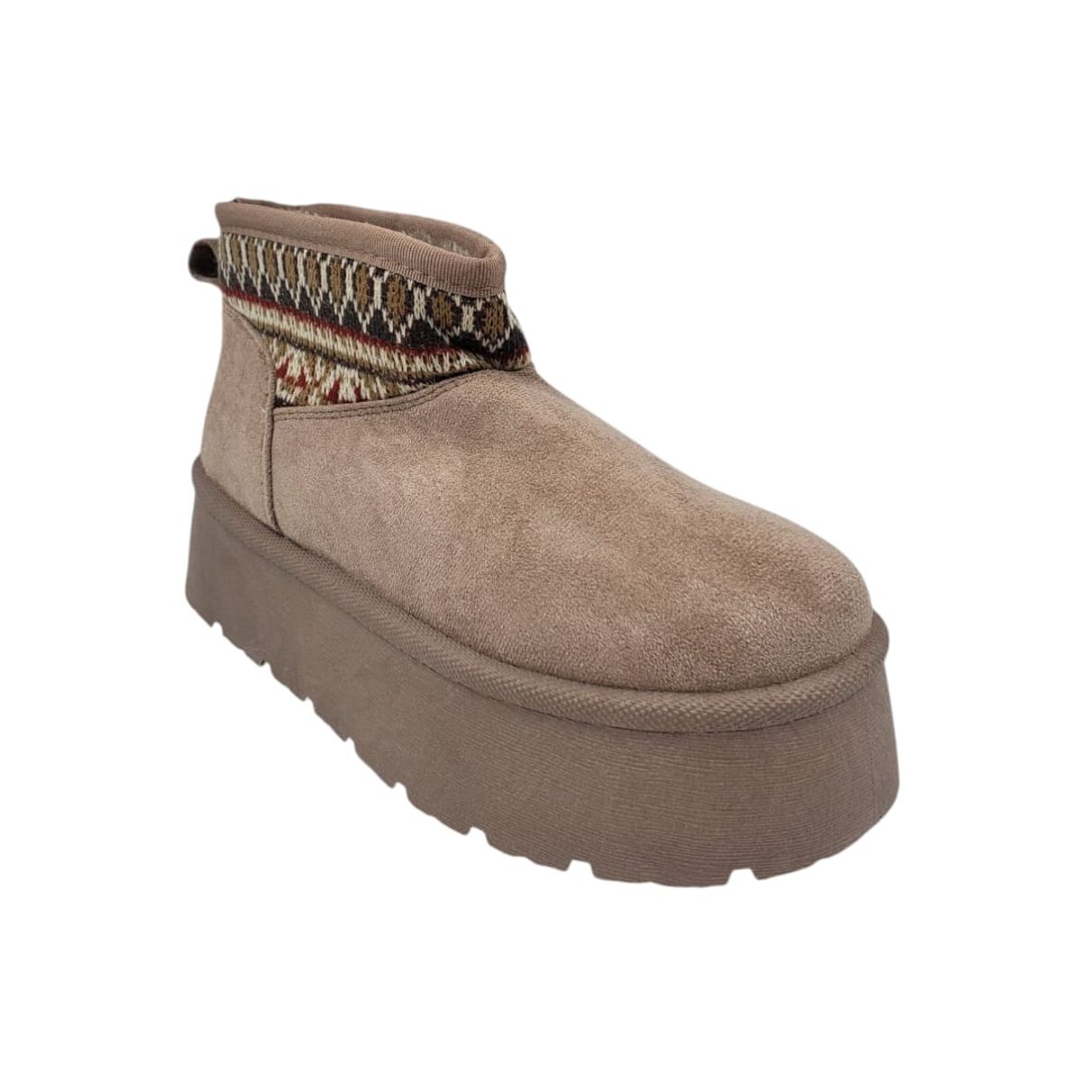 HERIEL - Bota Pantubota Khaki Mujer