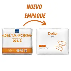 ABENA - Pañales para adultos anatómico DELTA SLIP Extra grande 21unid