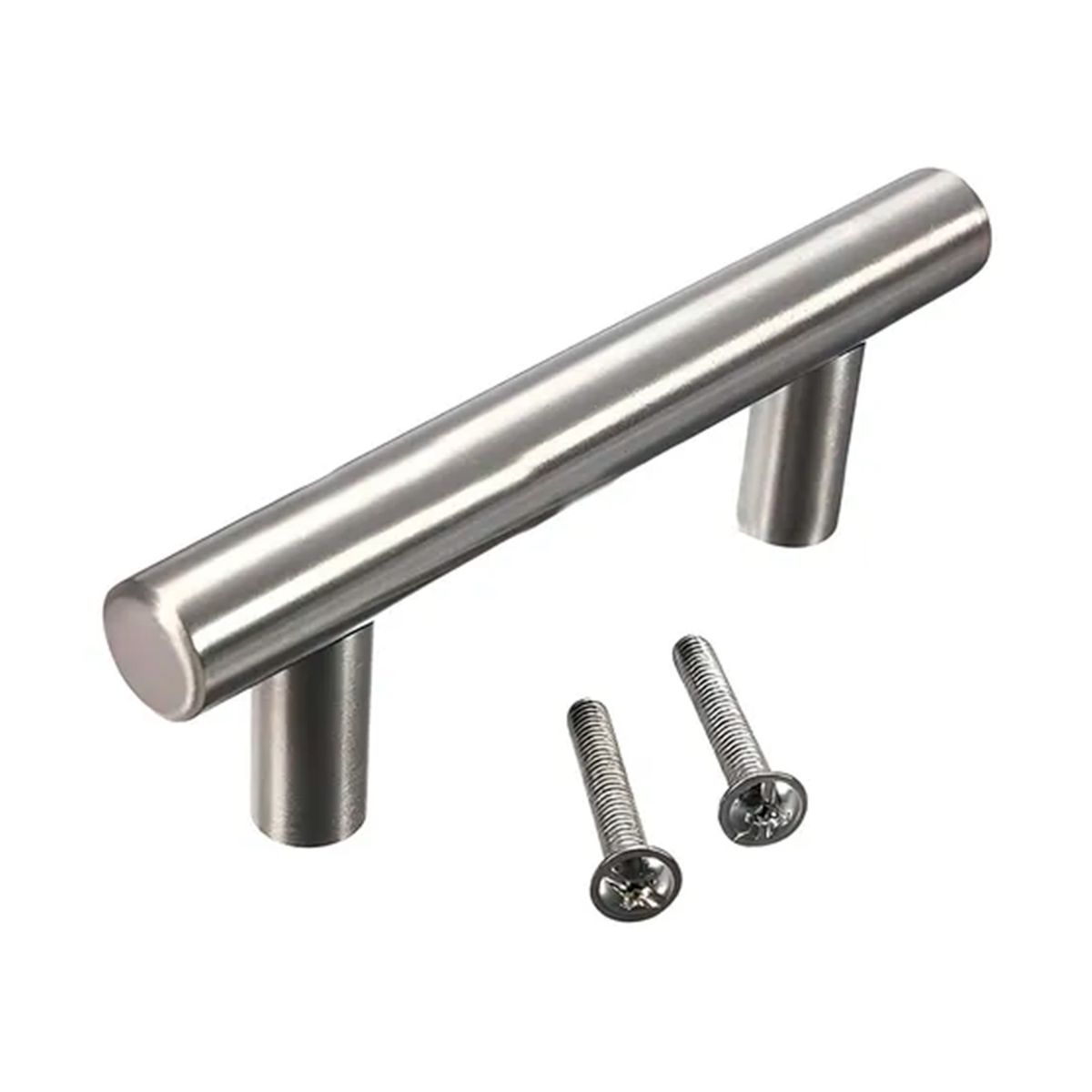 GENERICO - Tirador Manilla de Puertas 5 Unidades Acero Inoxidable 15cm