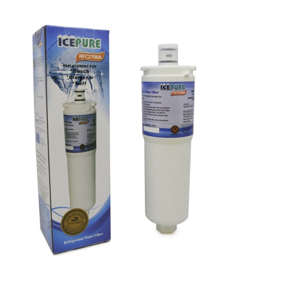 ICE - Filtro de Agua para Refrigerador Bosch CS-52