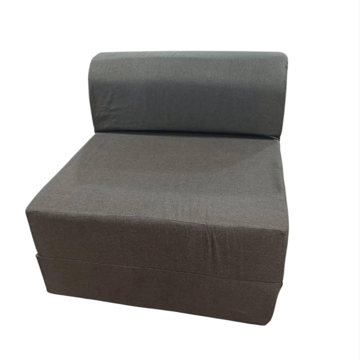 RECUTEX - SOFA CAMA ESPUMA CHOCOLATE   190X75X18 FULL