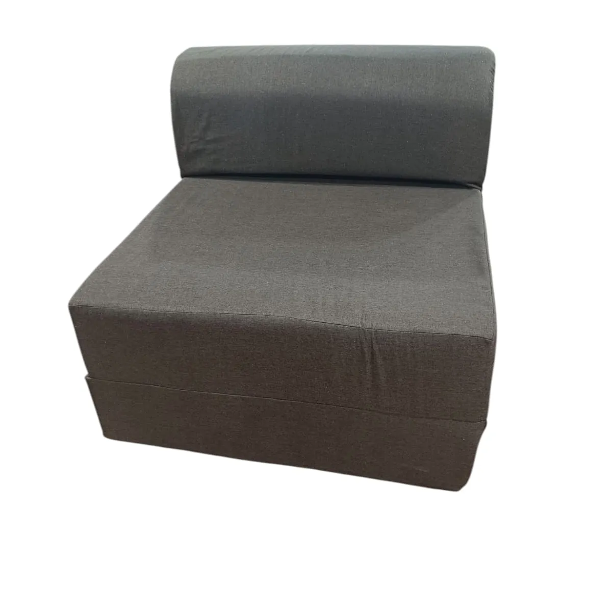 RECUTEX - SOFA CAMA ESPUMA CHOCOLATE   190X75X18 FULL