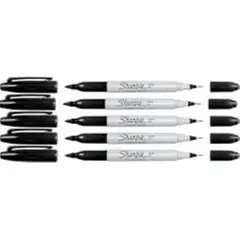 GENERICO - Plumones Permanentes calidad Tipo Sharpei Punta redonda