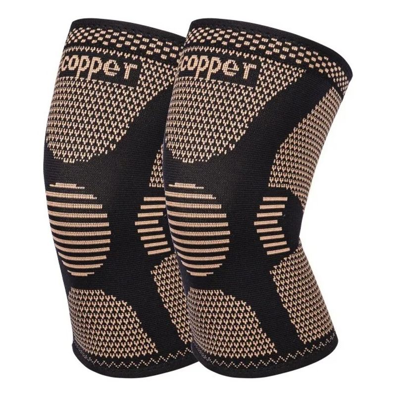 GENERICO - Pack 2 Rodillera Deportiva Ortopédica Soporte Cobre Artritis