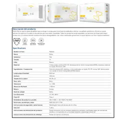 ABENA - Pañal Anatómico Adulto DELTA SLIP S1 28 unidades