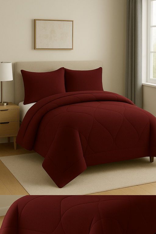 Cobertor Sherpa Reversible 2 Plazas Burdeo - Invierno Termico y Acogedor Burdeo 2 PLAZAS