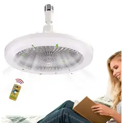 GENERICO - VENTILADOR DE TECHO 3 EN 1 CON LUZ LED