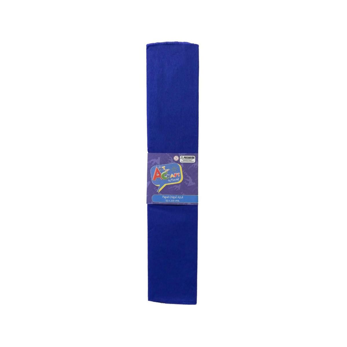 ART AND CRAFT - Papel Crepe 10 Pliegos De 50x200 Cm Art & Craft - Azul oscuro