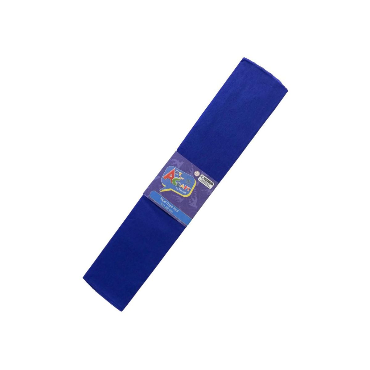 ART AND CRAFT - Papel Crepe 10 Pliegos De 50x200 Cm Art & Craft - Azul oscuro