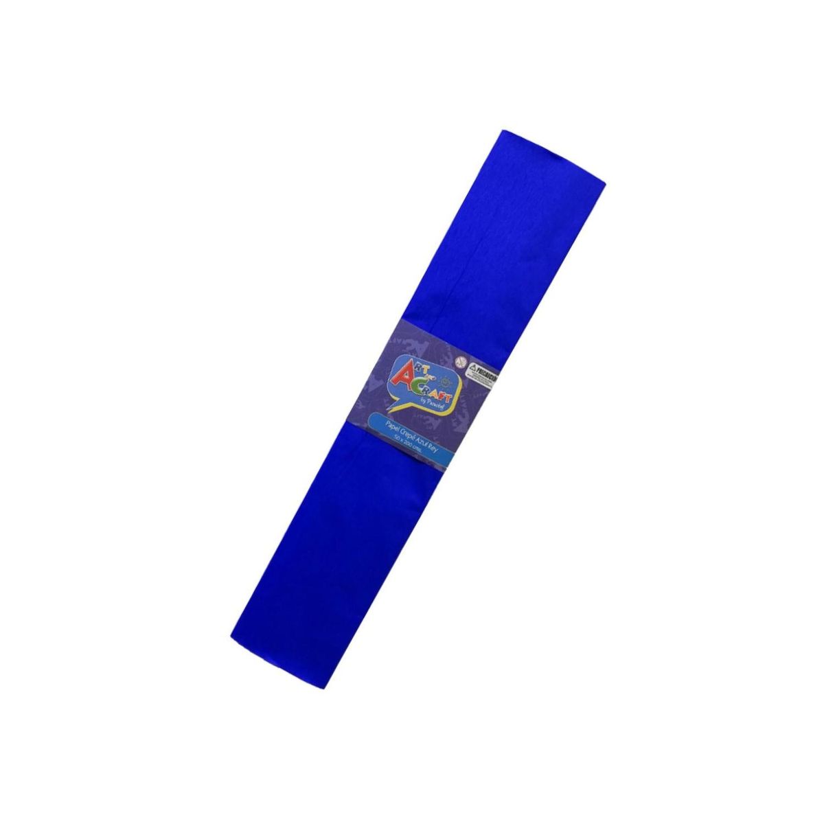 ART AND CRAFT - Papel Crepe 10 Pliegos De 50x200 Cm Art & Craft - Azul