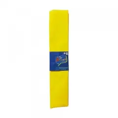 ART AND CRAFT - Papel Crepe 10 Pliegos De 50x200 Cm Art & Craft - Amarillo