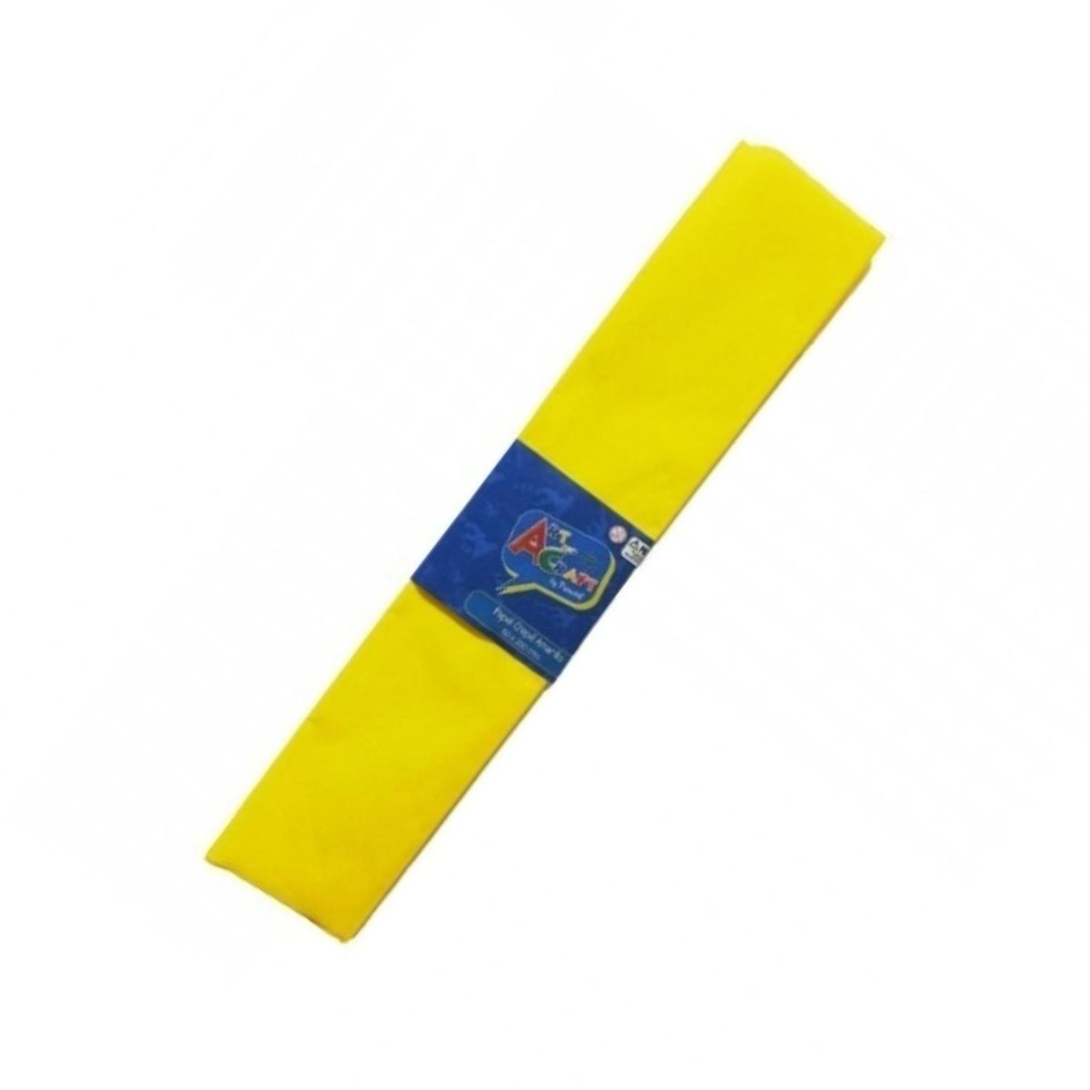 ART AND CRAFT - Papel Crepe 10 Pliegos De 50x200 Cm Art & Craft - Amarillo