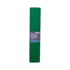 ART AND CRAFT - Papel Crepe 10 Pliegos De 50x200 Cm Art & Craft - Verde oscuro
