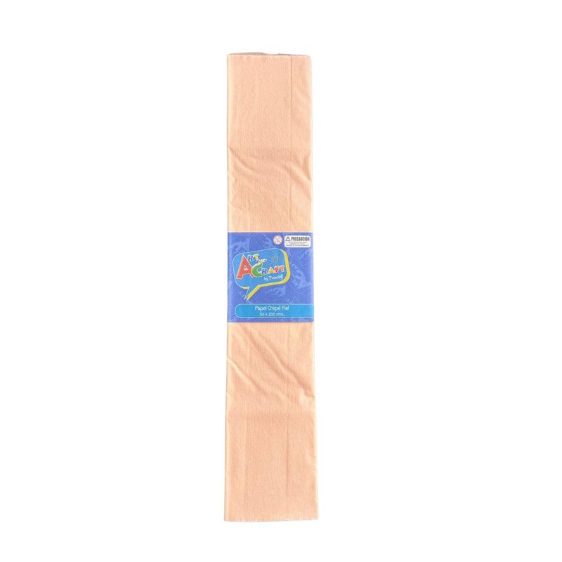 ART AND CRAFT - Papel Crepe 10 Pliegos De 50x200 Cm Art & Craft - Piel