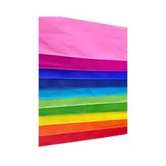 ART AND CRAFT - Papel Crepe 10 Pliegos De 50x200 Cm Art & Craft - Multicolor