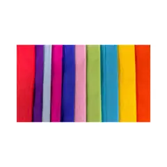 ART AND CRAFT - Papel Crepe 10 Pliegos De 50x200 Cm Art & Craft - Multicolor