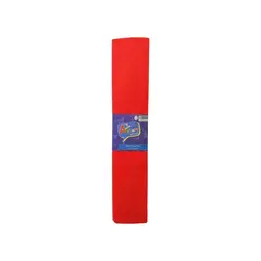 ART AND CRAFT - Papel Crepe 10 Pliegos De 50x200 Cm Art & Craft - Rojo