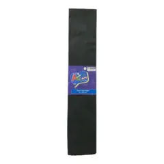 ART AND CRAFT - Papel Crepe 10 Pliegos De 50x200 Cm Art & Craft - Negro