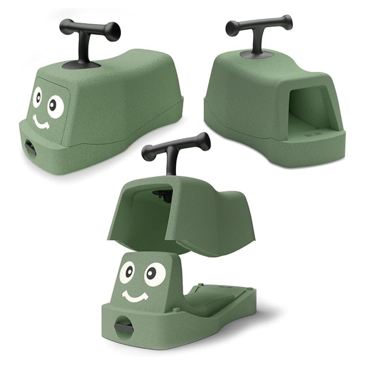 EPOLY - Poly Go Caminador Bebés Niños 4 En 1 Material Seguro Verde