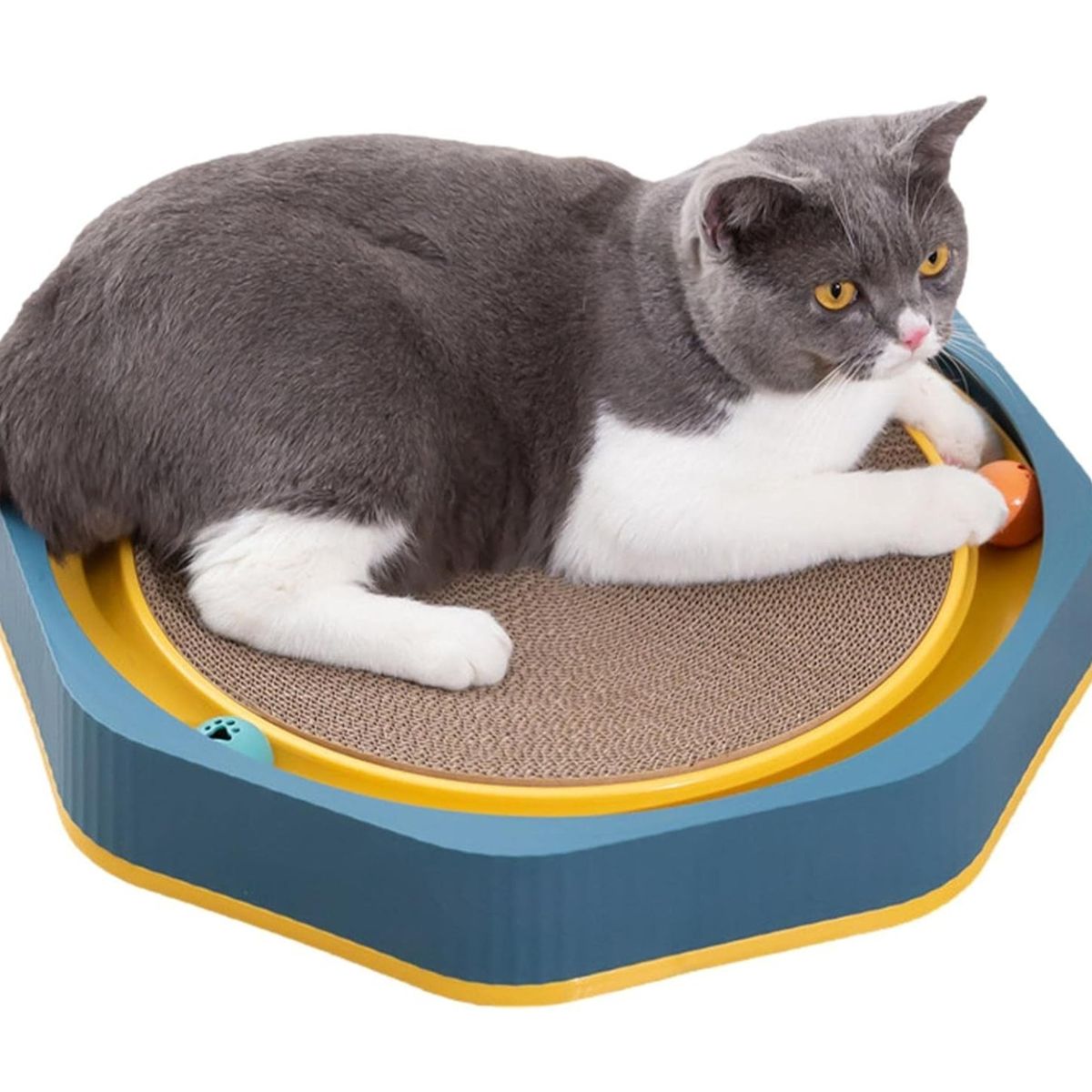 GENERICO - Juguete Rascador Multiusos Con Pelotas Para Gatos Mascotas