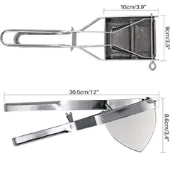GENERICO - Triturador de Patatas Acero Inoxidable