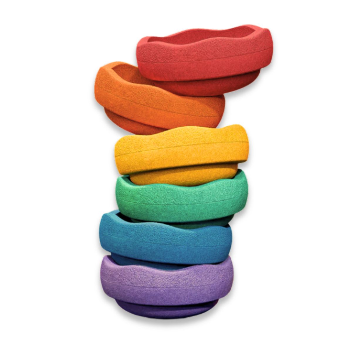 EPOLY - Poly Up Piedras De Equilibrio Juego Sensorial Seguro Liviano