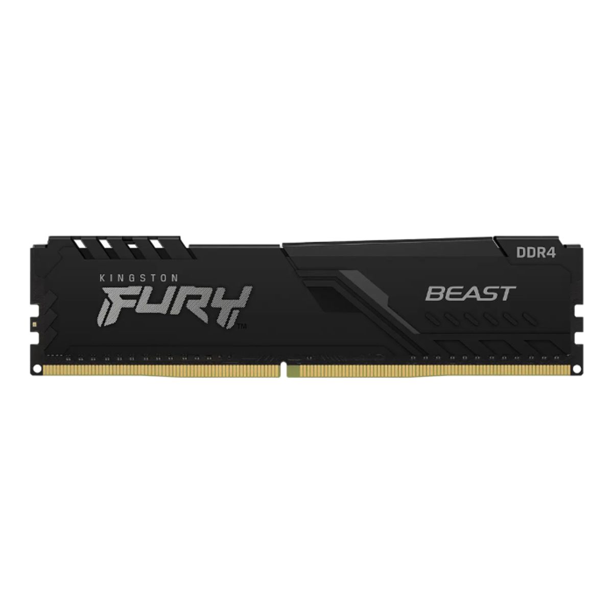 KINGSTON - Kingston Fury Beast Black Memoria RAM DDR4 32GB 3200MT/s, CL16, DIMM, Intel XMP 2.0, 1.35V
