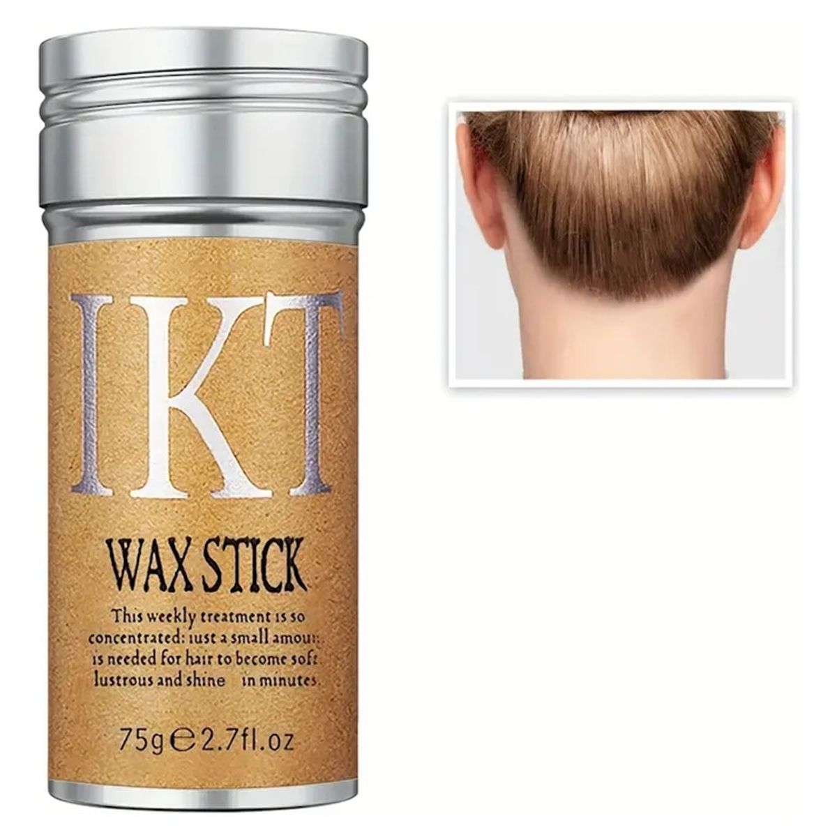 GENERICO - Cera Barra Para peinar Hair Stick Wax 75g IKT