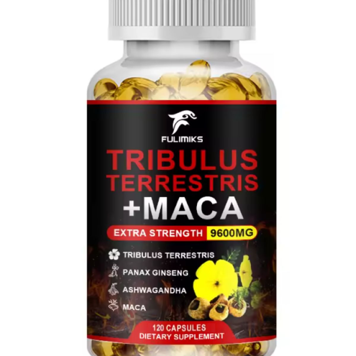 GENERICO - Tribulus 9600mg Ultra Strength 120 Capsulas
