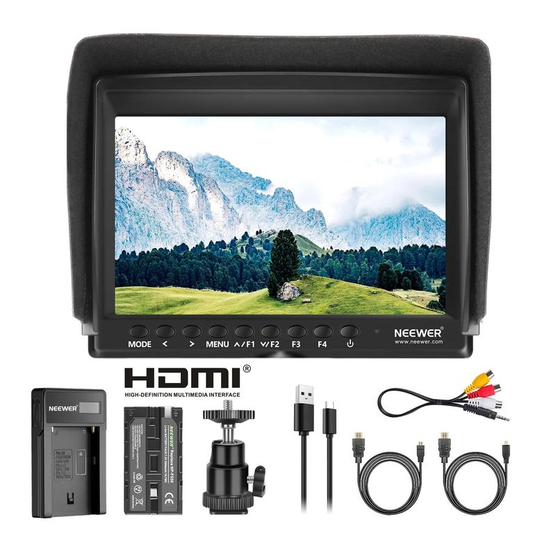 NEEWER - Monitor Neewer F100 7 con Batería y Estuche